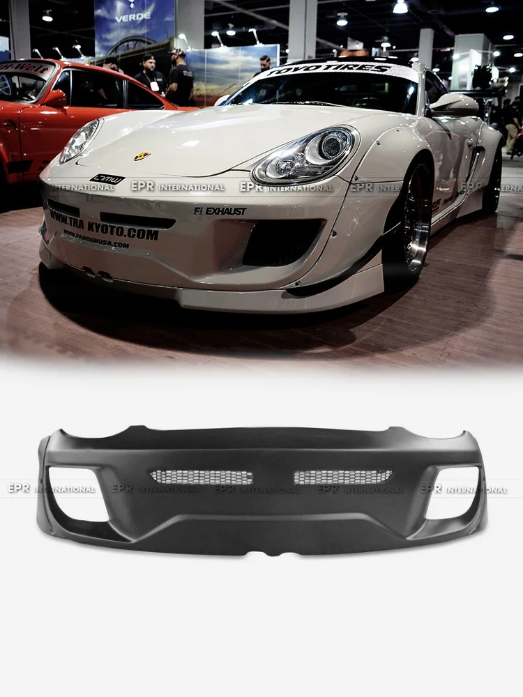 

For Porsche Cayman 987.2 Gen II RB Style Front Bumper - Sport Exterior Bumper Trim | Performance Front Bumper Accessory