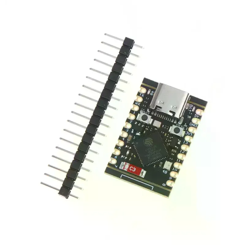 1 Set WiFi Bluetooth ESP32-C3 SuperMini Plus RGB LED Antenna Development Board ESP32 C3 Super Mini V2.0 Board