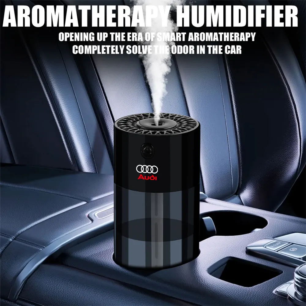 

Car Emblem Mounted Perfume Aromatherapy Automatic Spray Air Diffuser Fragrance Tool for Audi Sline TT RS S Quattro A3 A5 A6 A7