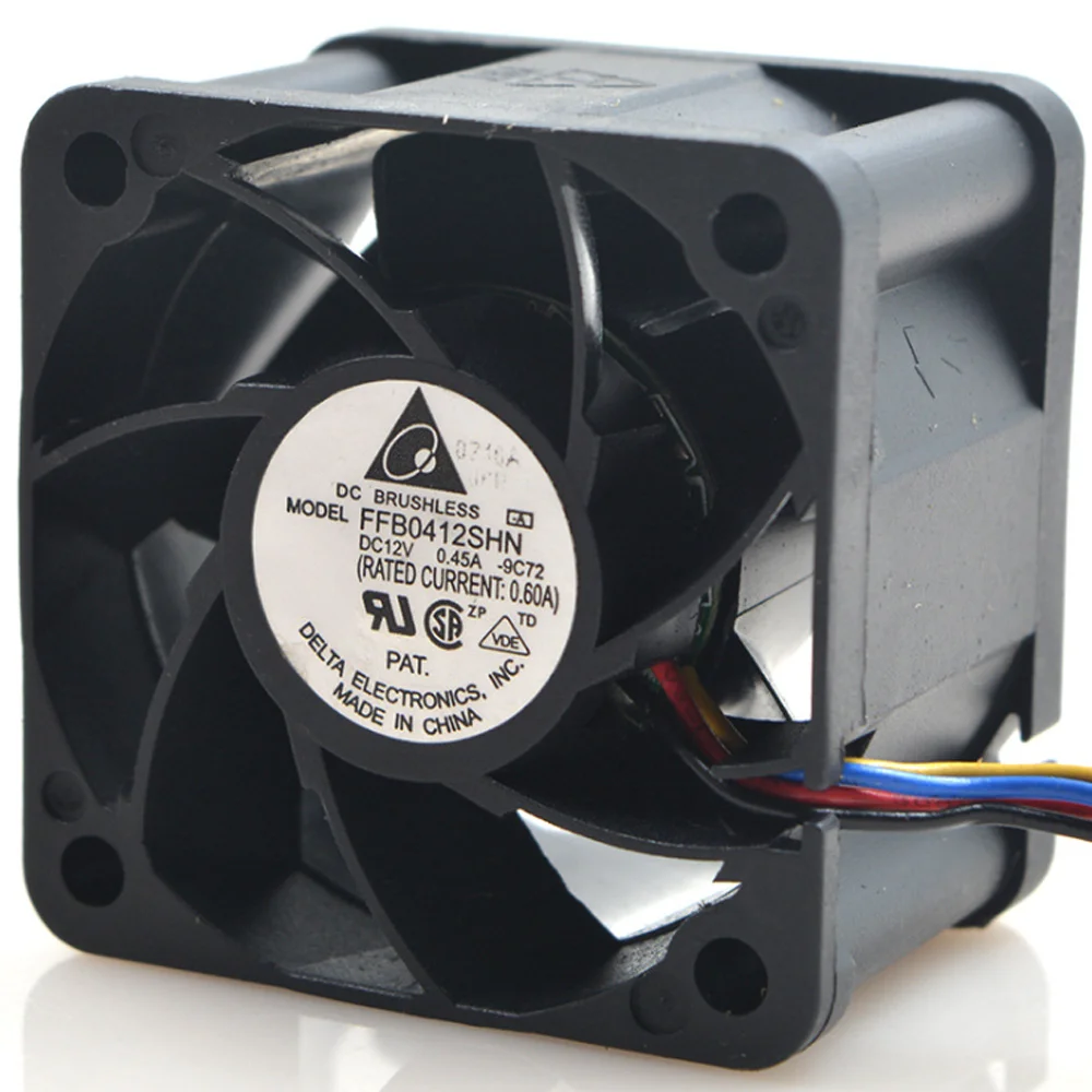 FFB0412SHN 4028 40 MM 40X40X28 MM Server Fan Big Power Koelventilator 12 V 0.45A Micro-gewelddadige Luchtstroom Fan 4Pin Connector