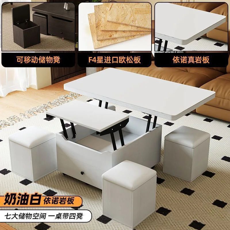 Small apartment living room, oversized storage can be folded and expanded, and it is easy to move and take care