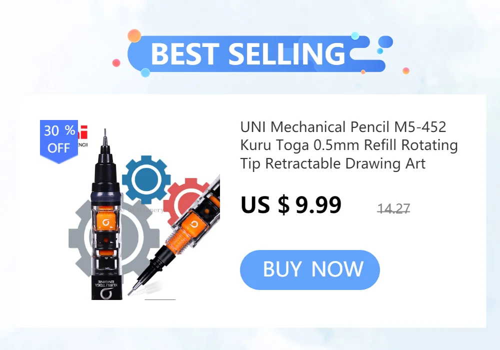 1 Pcs Pentel Gel Pen BLN105 Needle Tip Writing Smooth Quick Dry Color Ink 0.5mm Test Office Fountain Pen Japanese Stationery