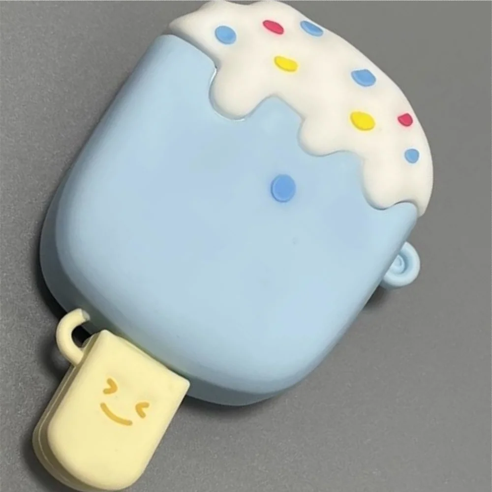 Funda creativa de helado para AirPods Pro 2, cubierta a prueba de caídas, con Bluetooth, novedad de verano