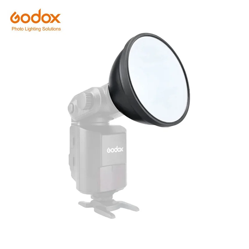 Godox AD-S2 Standard Reflector with Soft Diffuser for WITSTRO Flash Speedlite AD200 AD180 AD360 AD360II Flashes