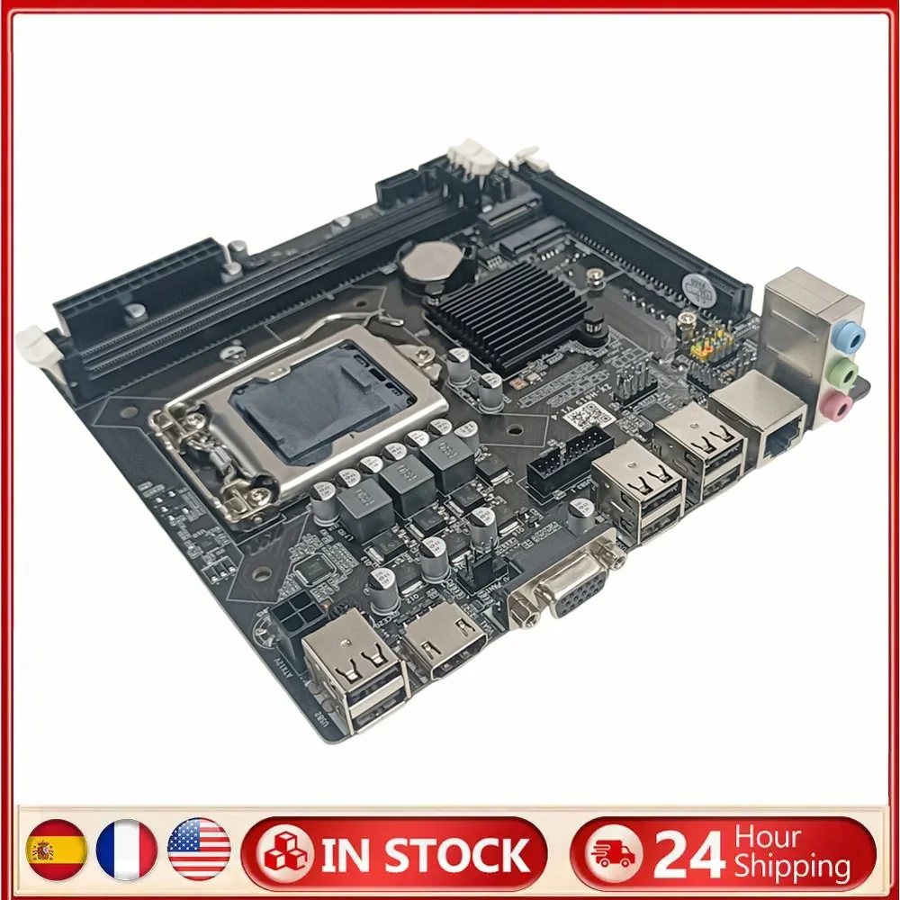 

MACHINIST H61 Motherboard LGA 1155 DDR3 RAM Compatible With Intel Core CPUs 2nd And 3rd Generations Supports M.2 NVME SDD