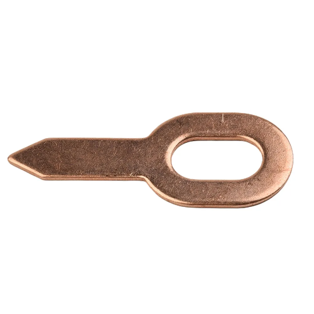 

100x Copper Dent Pulling Rings For Spot Welding Washers for Car Body Panel Repair Essential Tool for Body Shop Professionals