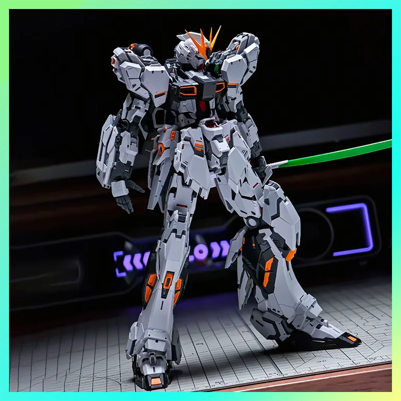 【منتج جديد】إبداعات المزارعين نموذج Zhaocai Moo MG 1/100 GK مجموعة نماذج التصميم روبوت نموذج بلاستيكي لعبة عيد الميلاد هدية