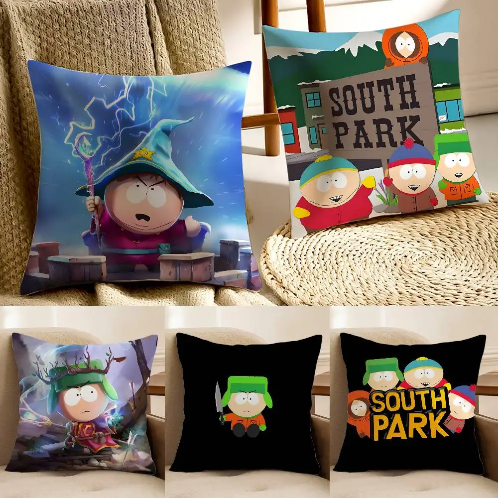 

South-th P-Park Pillow Case Anti-dustmite Invisible zipper Sofa Bed