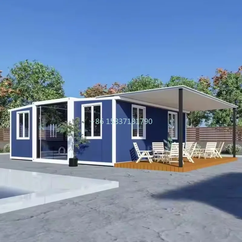 Steel Structure Container House Low Cost Modular Folding Tiny House Apartment Building Designs Plans Mobile Home Container House