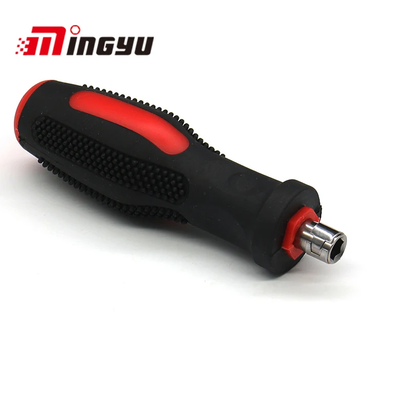 

MING YU Top quality Dismountable Screwdriver Handle With Soft Rubber 6.35mm