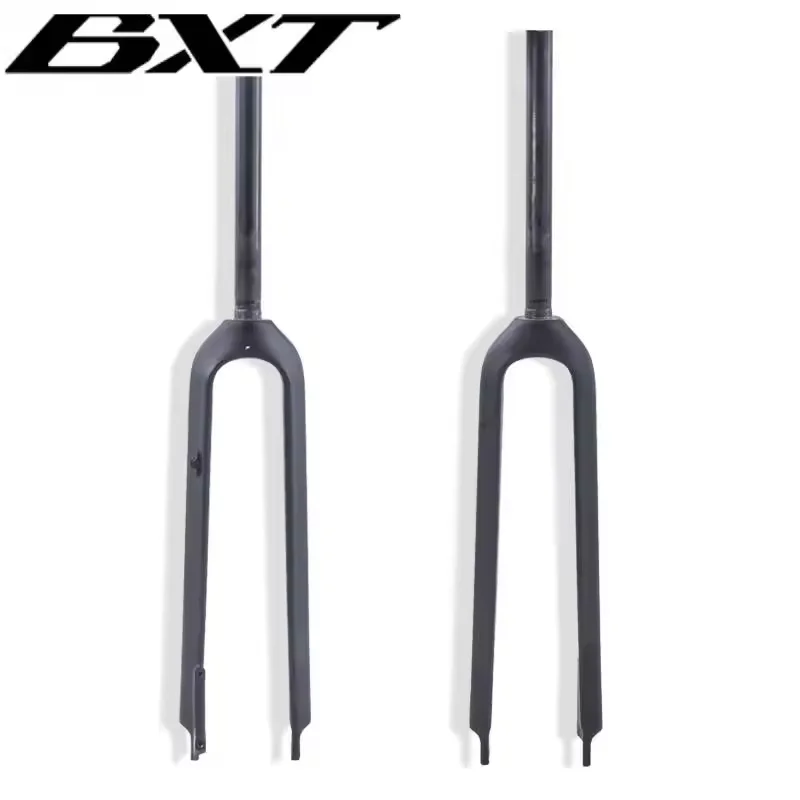 

BXT Mountain Bike Straight Tube Front Fork 3K Full Carbon Fiber Front Fork 29er Suitable For Mountain Bike