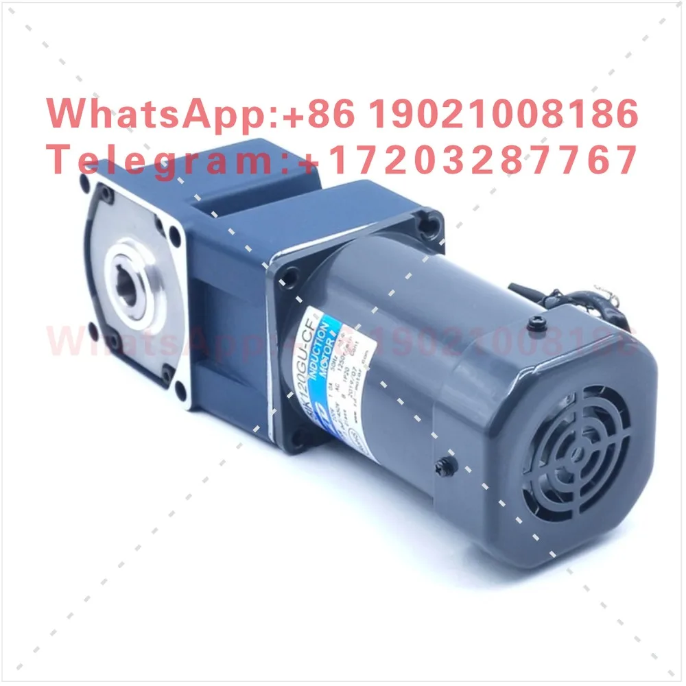Zhongda 120W speed regulation right angle hollow gear motor 5IK120RGU-CF/5GU18RC