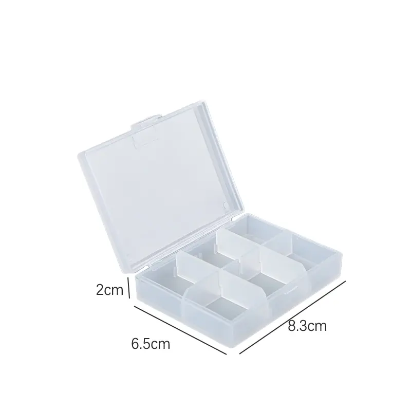 Flip Storage Box for Photocards, Small Card Storage, Desk Organizer, Classification Box, Jewelry Case, Container