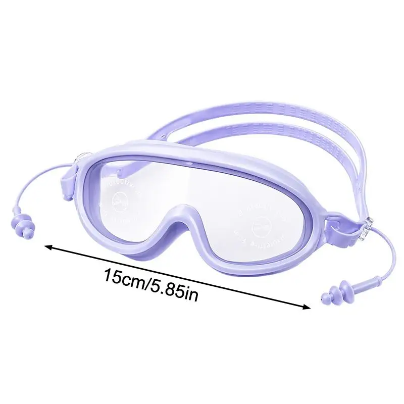 Children's Swim Goggles Boys And Girls Multi-color To Choose Kids Swimming Goggles Big Frame View Anti-fog Waterproof