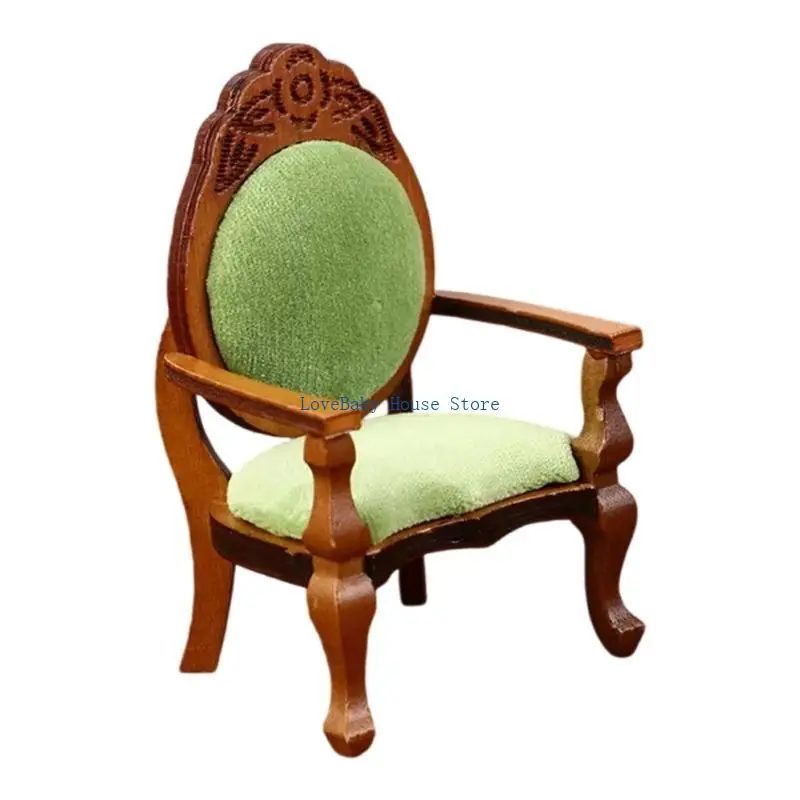 

BX0D Realistic Armchair Miniature Furniture For 1/12 Dollhouses Project Collector