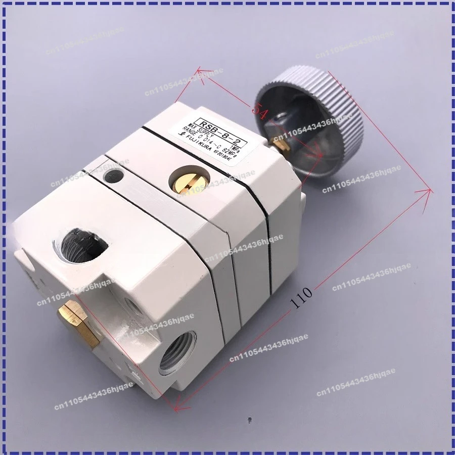 Precision Pressure Reducing Valve RSB8-2 0.83MPA Pneumatic Pressure Regulator RSB-8-2