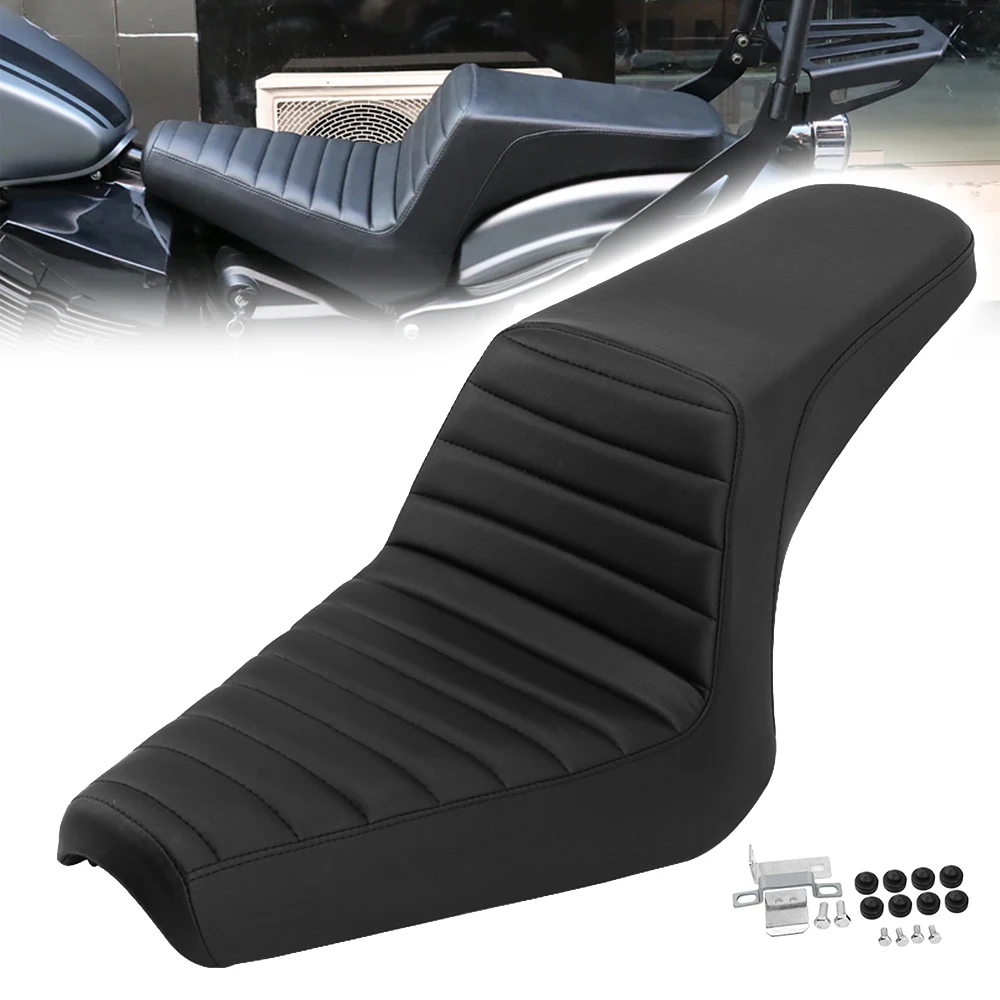 

Motorcycle Two Up Driver Front Rear Passenger Seat Covers Cushion Pad Black For Yamaha Bolt 950 XV950 XVS 950 R/C SPEC 2013-2019