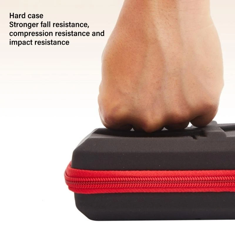 Portable Camera Filter Storage Solution Accommodates 8 Filters, Hard EVA Travel Carrying Case Organiser Bag