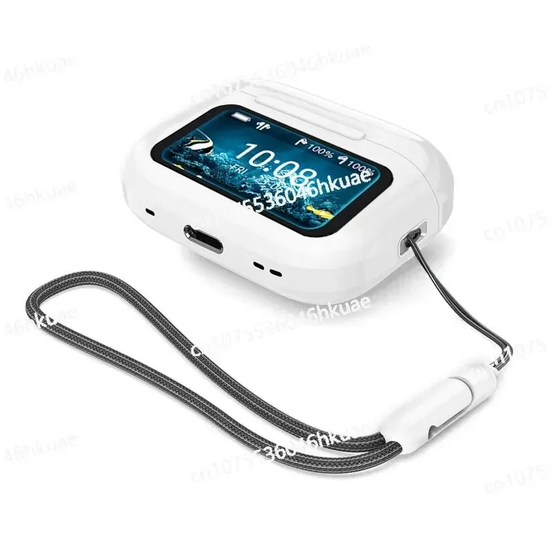 

Private Model A9pro Black Technology LCD Touch Screen Active Noise Reduction ANC Bluetooth Headset ENC