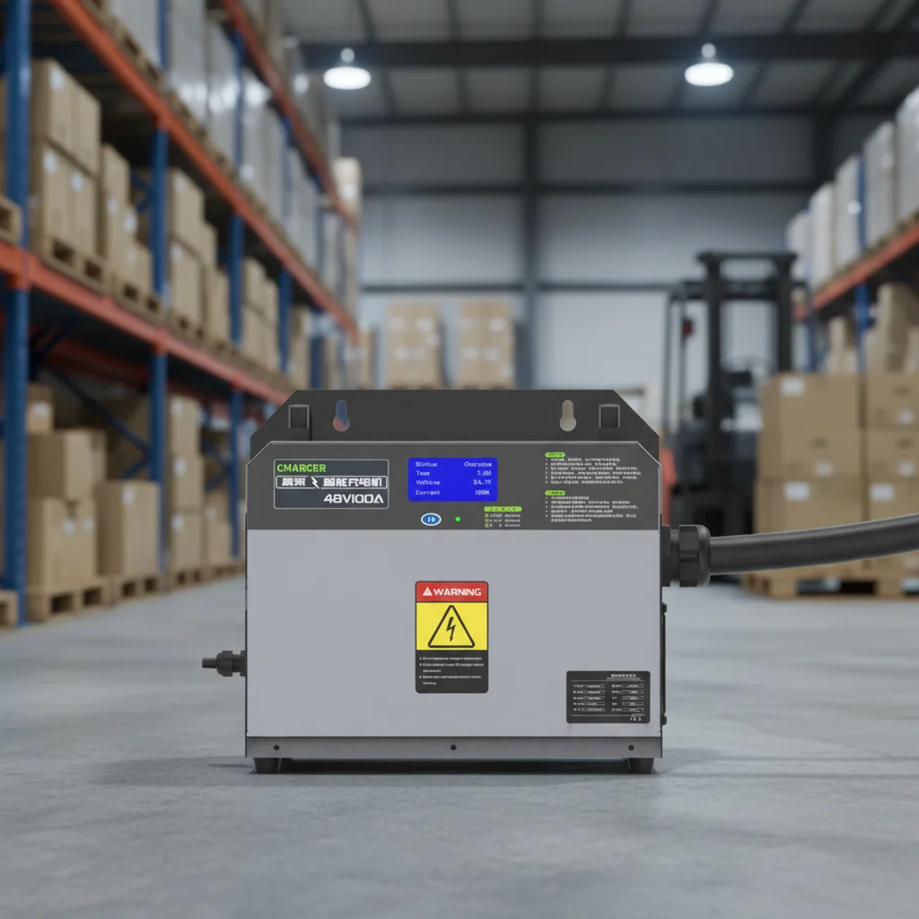 

24V 150A Quick DC Industrial Forklift Charger 6000W Model QHDC-24V150A Overcurrent/Overvoltage/Over-charging Protection