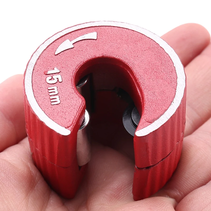 Round Pipe Tube Cutter Aluminium Alloy Body Self Locking For Copper Tube Aluminium PVC Plastic Pipe Cutting Tool