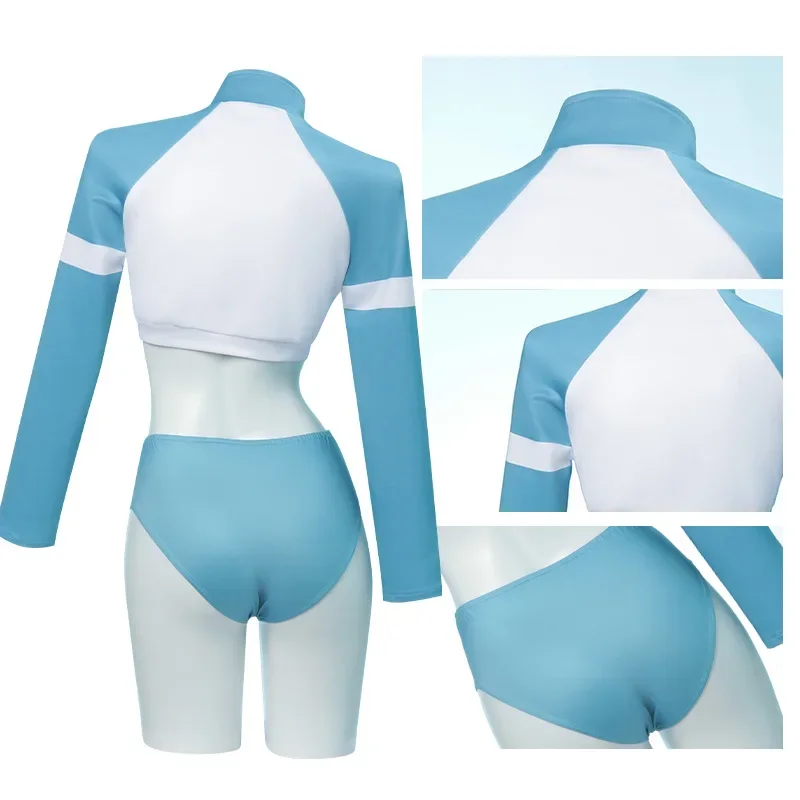 أزياء سوراي ساكي التأثيرية سوراي ساكي ملابس السباحة قبعة ملابس الهالوين كرنفال حفلة لعب الأدوار موحدة للنساء #3