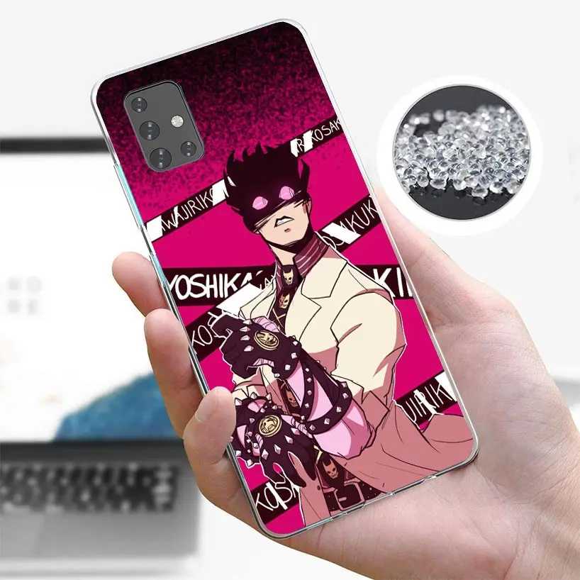 JoJo Adventure Killer Queen Case Phone Cover for Samsung Galaxy A51 A41 A31 A21S A21 A71 A50S A40 A30S A20E A10 A70 A6 A7 A8 A9