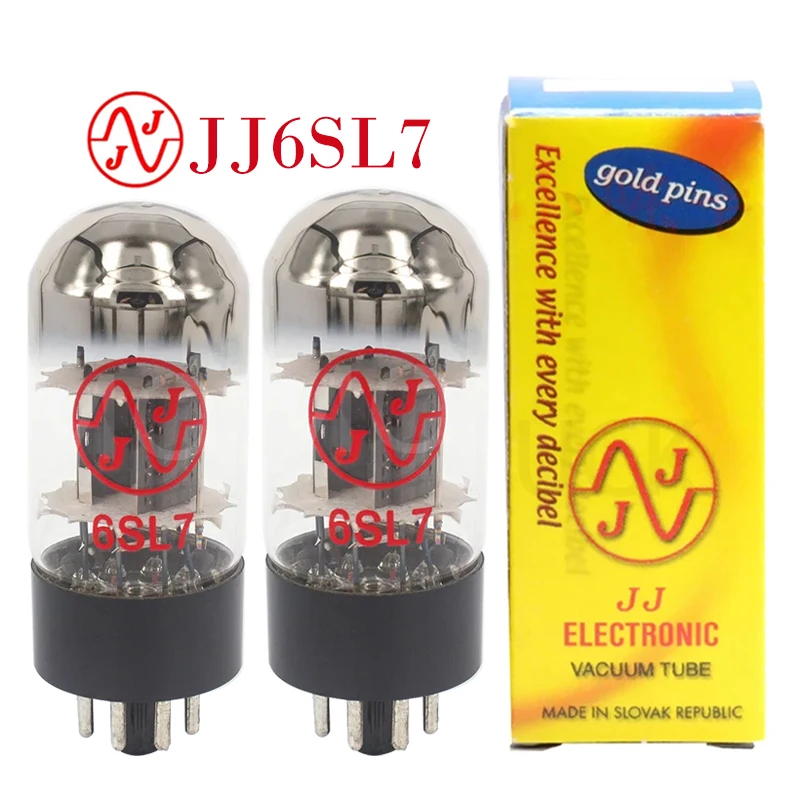 JJ 6SL7 Vacuum Tube Replace 6N9P 6H9C ECC35 5691 CV1985 VT229 Electron Tube Preamplifier HIFI Audio Valve DIY Match Quad