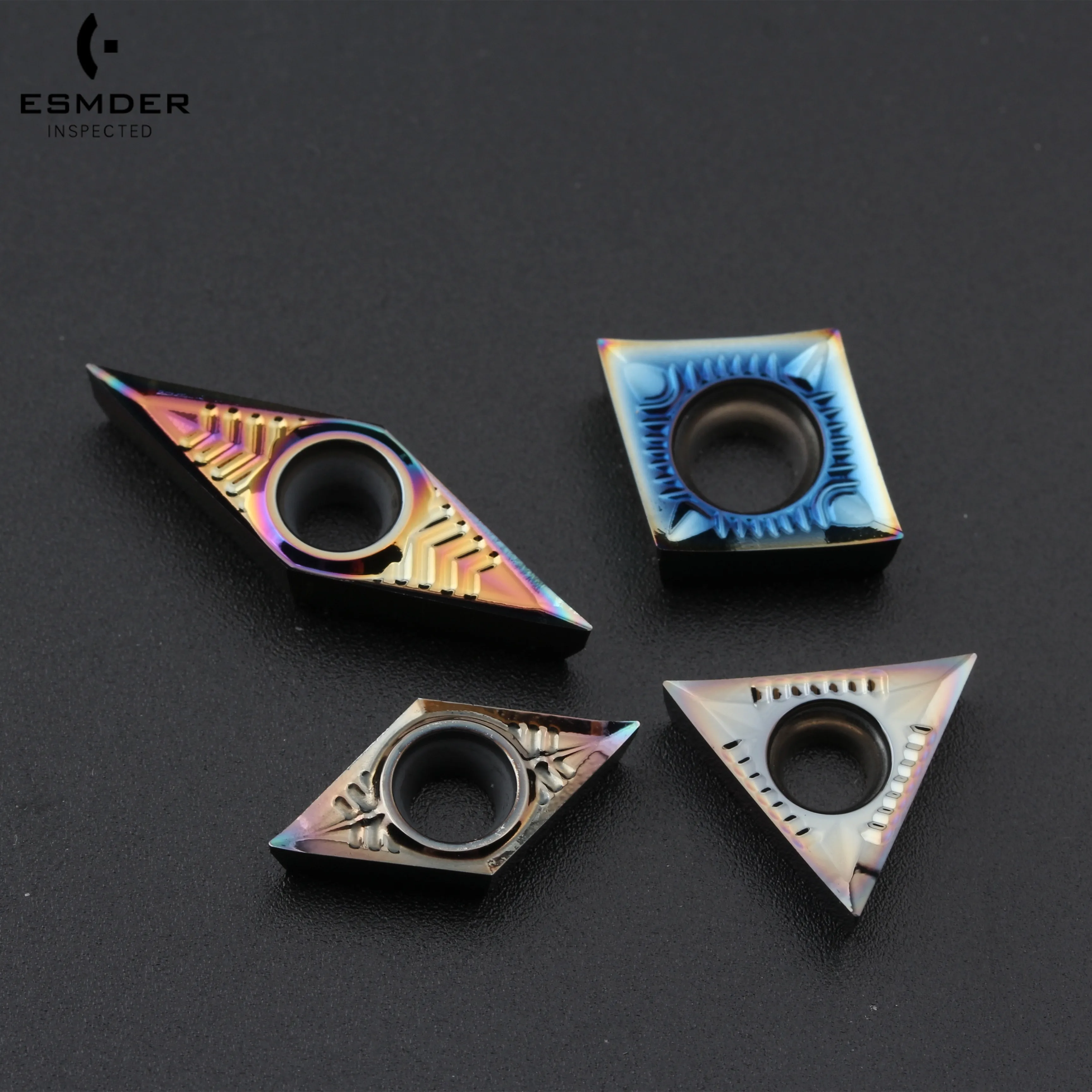 

10PCS ESMDER CCGT06 CCGT09 CCGT12 DCGT11 DCGT07 TCGT16 TCGT09 TCGT11 VCGT11 VCGT16 CNC Lathe Cutting Tool Holder For Aluminum