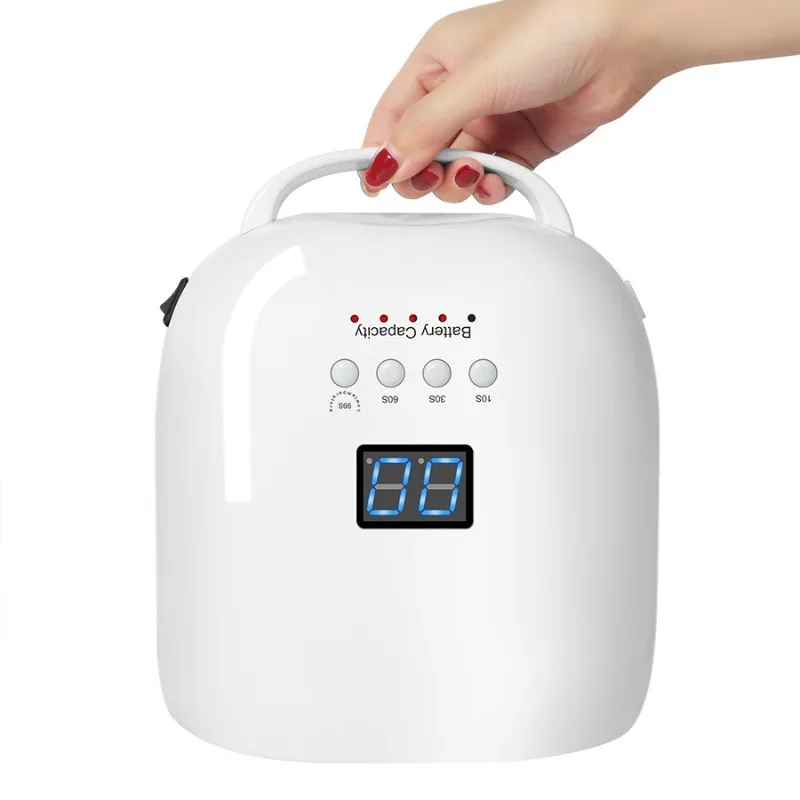 High-power wireless power storage handheld light, intelligent induction