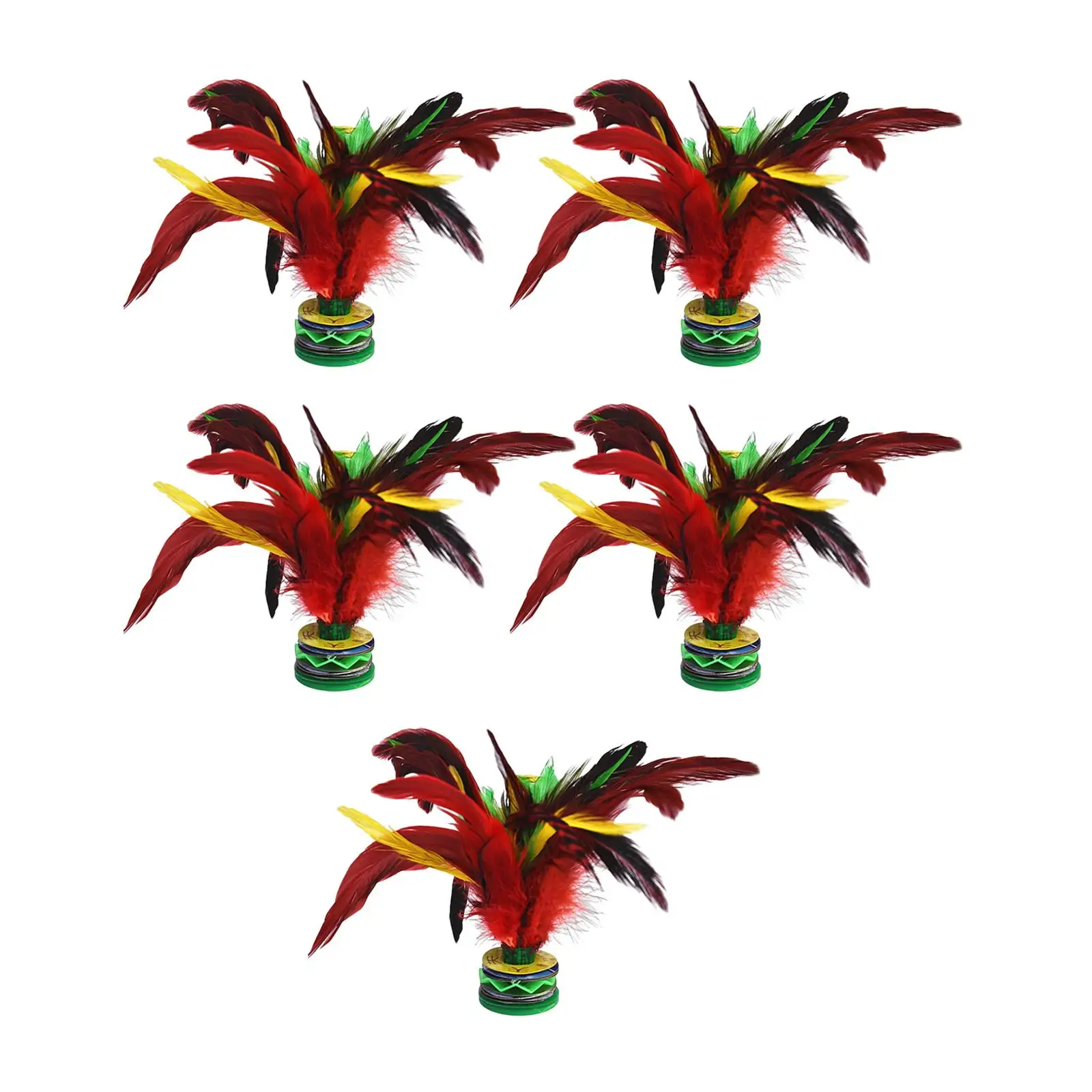 Colorful Kick Shuttlecock Outdoor Garden Sports Game Toy for Kids Family Fitness Exercise