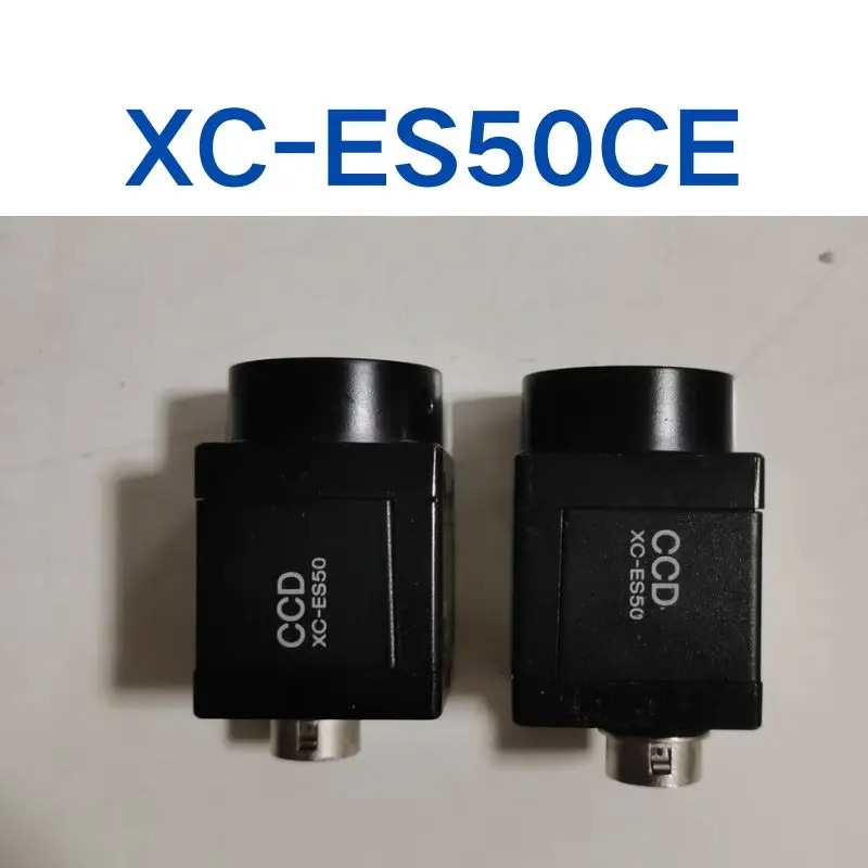 Used XC-ES50CE Black and White CCD Industrial Camera C mouth tested OK function intact