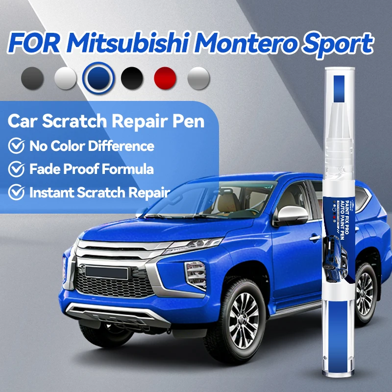 

Горячая новинка 2026: Автомобильные аксессуары для Mitsubishi Montero Sport – маркер для ремонта царапин, черная аэрозольная краска для авто