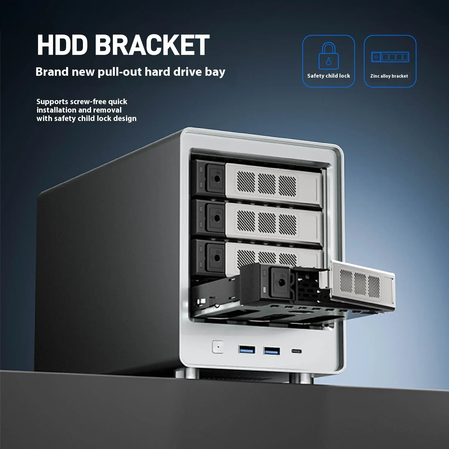 EX8 Ultra N150 8-bay NAS Mini PC Intel Twin Lake N150 DDR5 NVMe SSD 2.5G LAN MINI PC Gamer Computer 2.5/3.5 "HDD Win11 Router OS