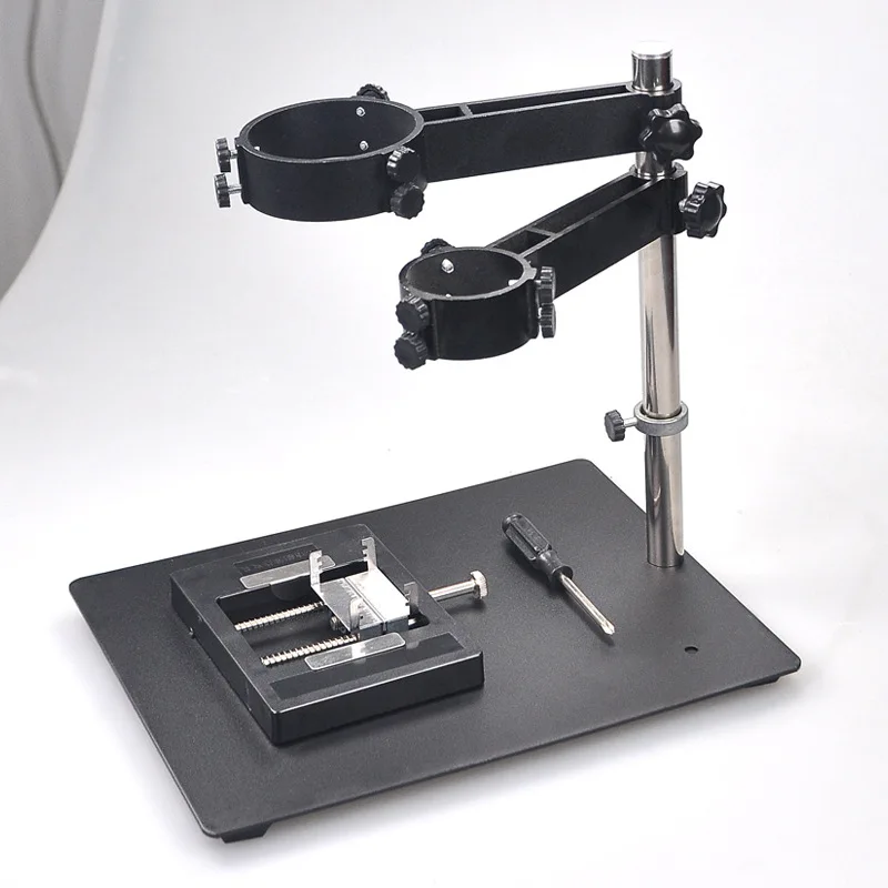 TE-812 Foldable Air Gun Rack Soldering Clamp Metal Flexible Fixture Stand Bracket Holder Repair Platform BGA Rework Station