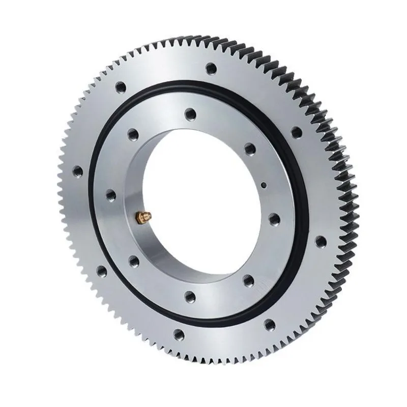 011 Series External Tooth Slewing Bearing Single Row Four Point Contact Ball External Tooth Slewing Bearing