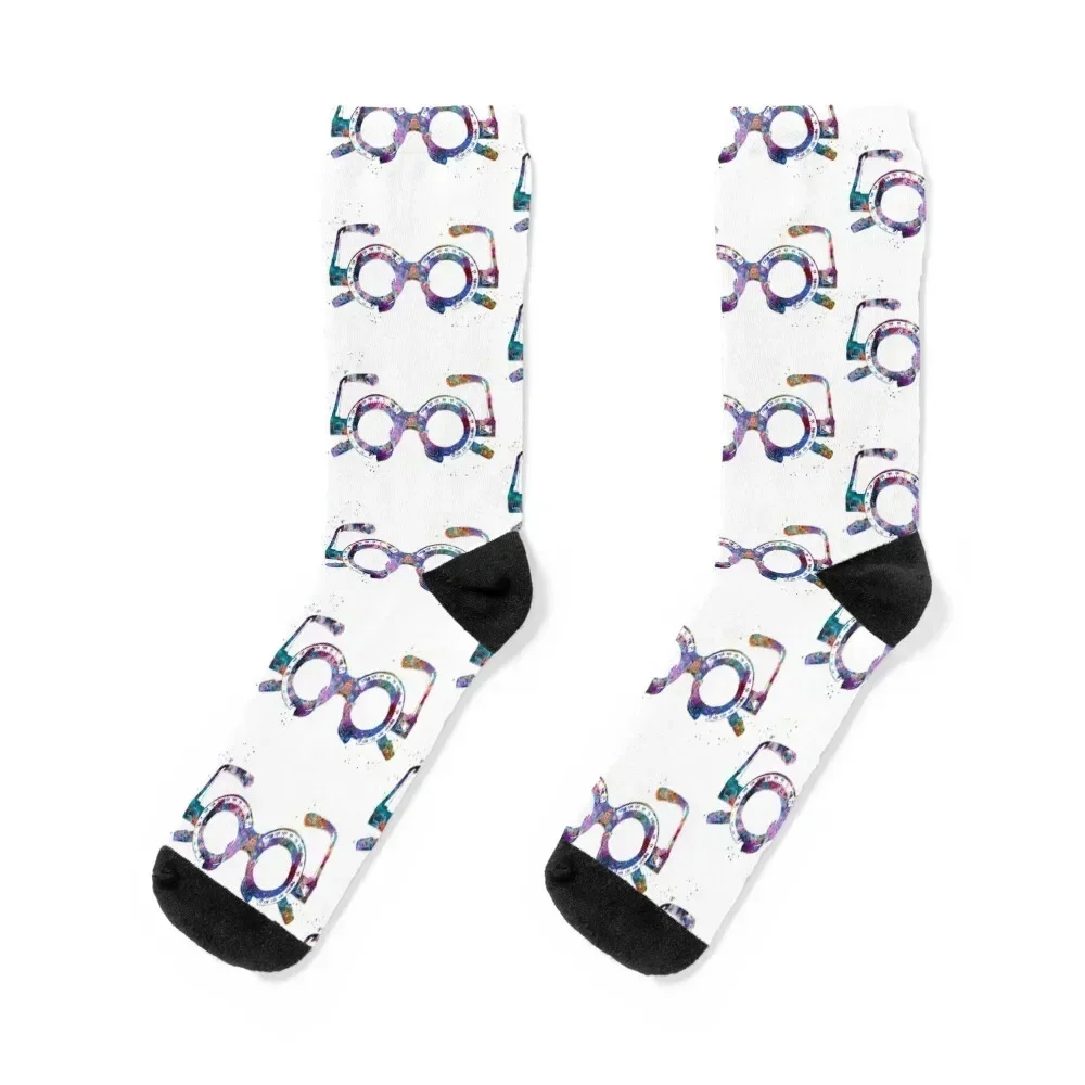 Optical Trial Frame Socks New year's anime Soccer hip hop Women's Socks Men's