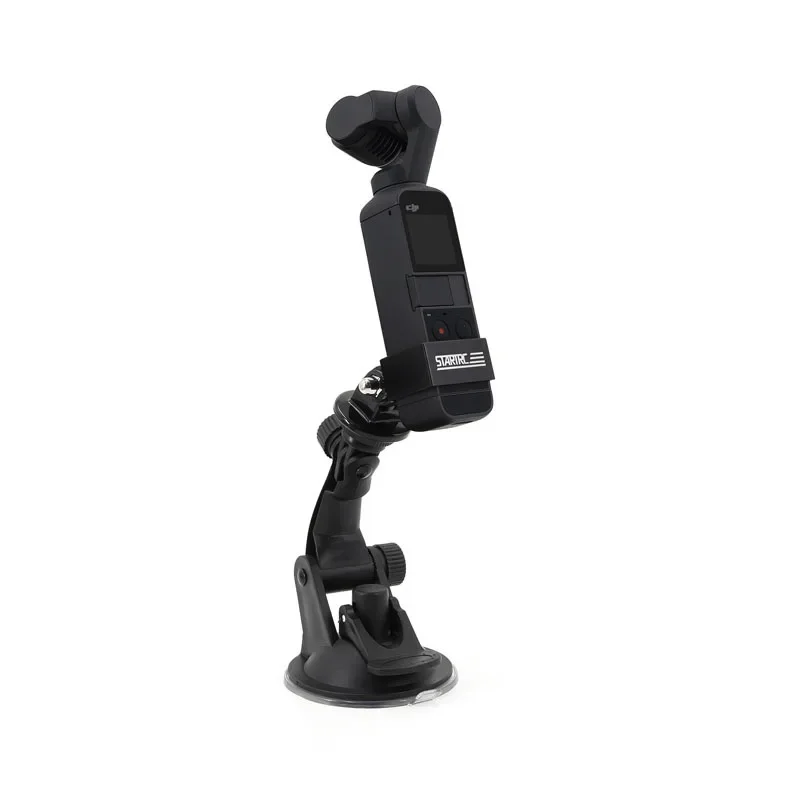 STARTRC Osmo Pocket 3 Car Glass Suction Cup Mount Holder For DJI Pocket 2 Sport Camera Accessories Suction Stand Bracket