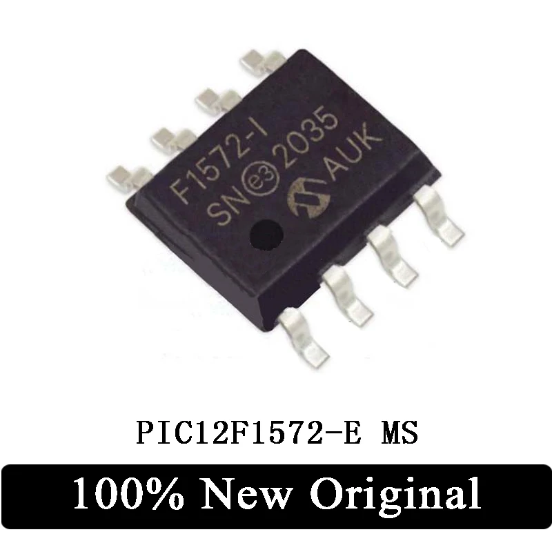 10PCS PIC12F617-E MS 12F1572 12LF1501 12LF1571 12F508 12F509 12F510 12F615 12F150112F1571 8-bit MCU IC Chip PCB arduino In Stock