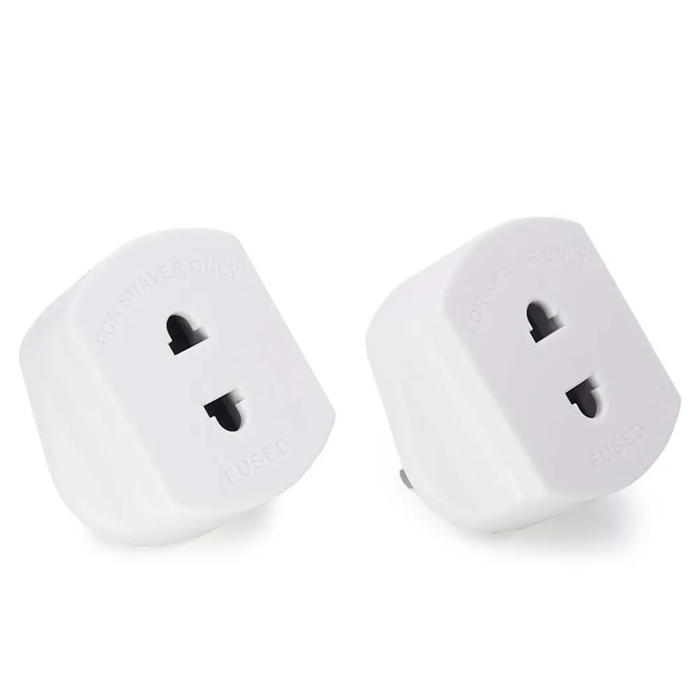 

Socket Adapter EU 2 Pin To 3 Pin UK Electrical Outlets EU to UK Socket Adapter Plug Converter EU To UK Plug UK Plug Adapter