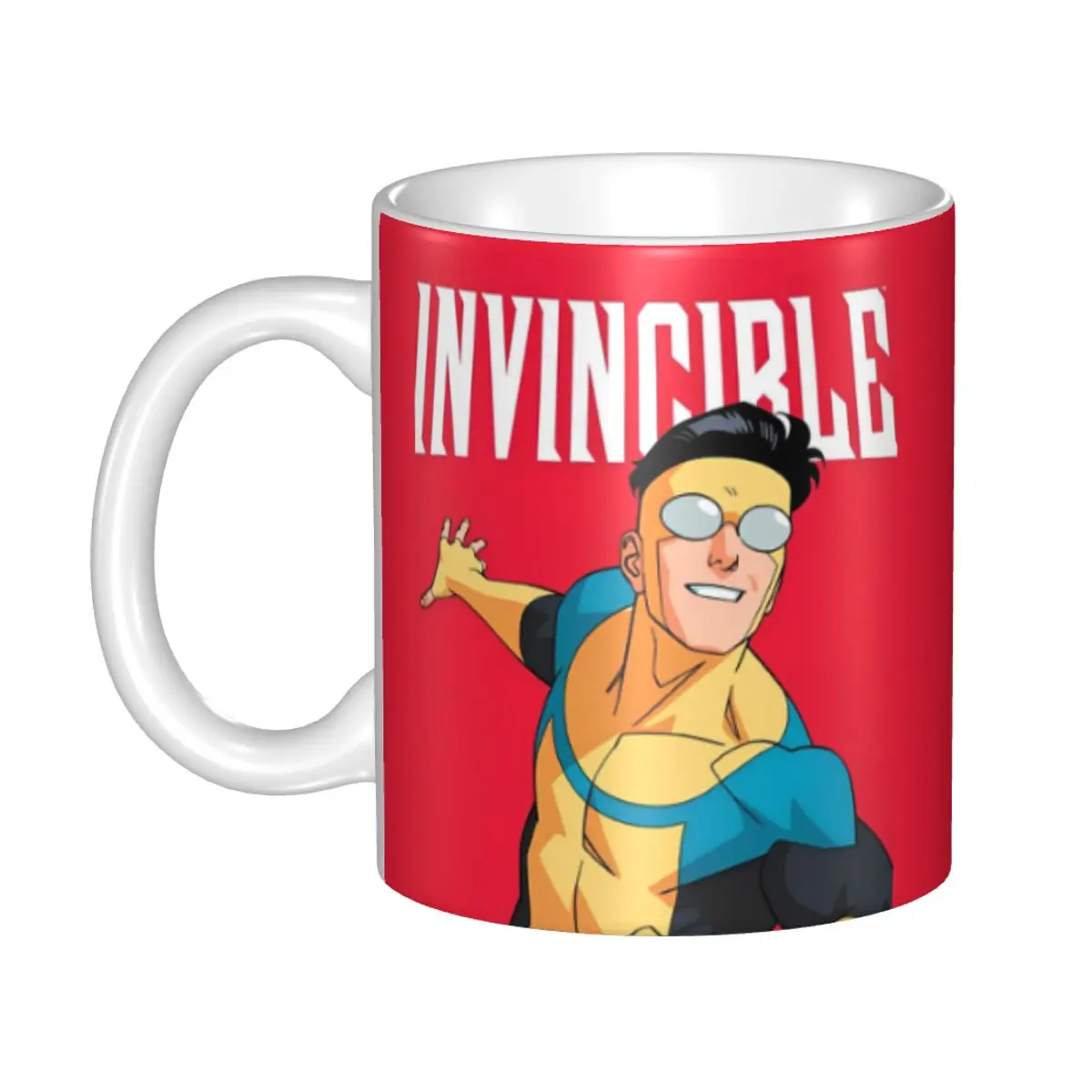 

Invincible 70s Anime Coffee Mug Novelty Cup For Bedroom