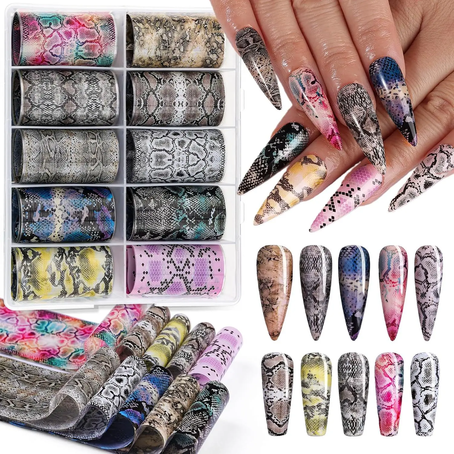 Adesivi per unghie con motivo - Nail Art Zebra recensione e prezzo