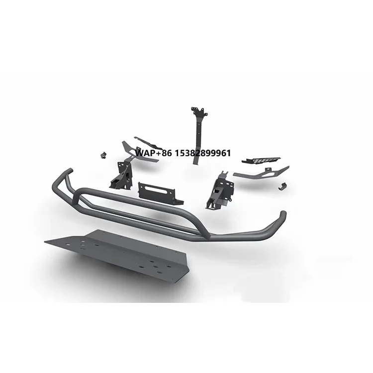 Off-road Modification Heavy Duty for Porsche 957 Front Bumper Assembly Enhance Vehicle Protection Front Bumper Replacement Part