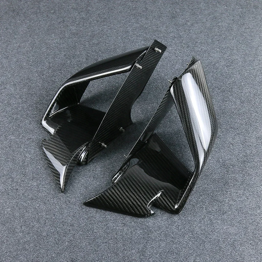 كامل 3K ألياف الكربون الجناح دراجة نارية أجزاء الجسم Fairings عدة الجانب الجنيحات ل S1000RR 2019 M1000RR 2020 2021 2022