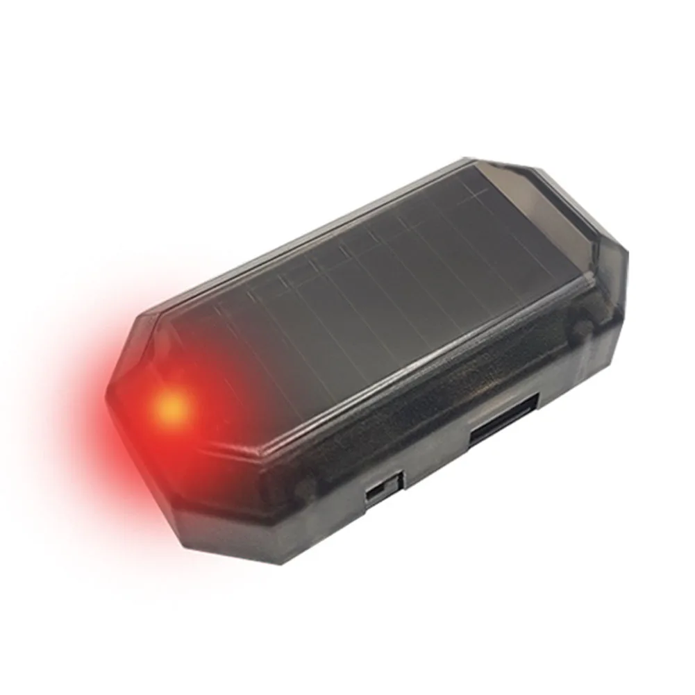 

Vehicle Alarm Light LED Flashing Light Night Security Black Shell No Need For Car Alarm System No Wires Needed