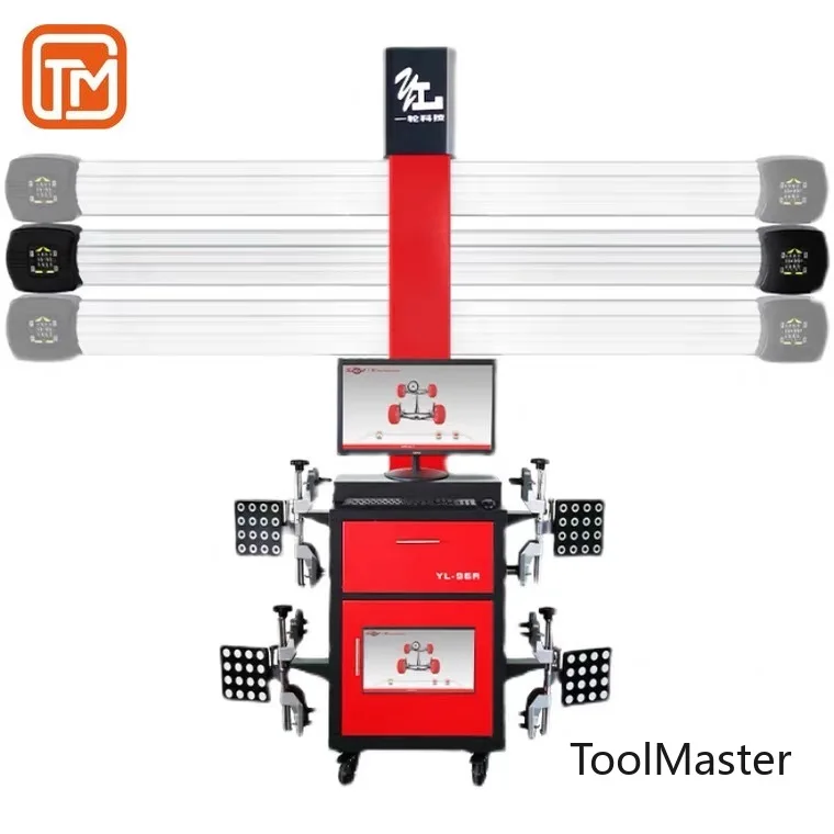 [Hot Sale]Trihero 3d Wheel Alignment Machine Dual Screen Display Car Four Wheel Aligner Equipment With CE Global Language Free U