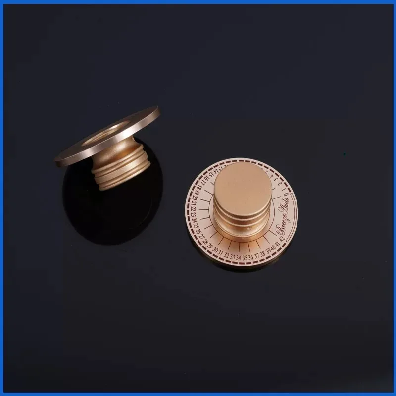 hifi amplifier speaker Aluminum Volume knob 1pcs Diameter 60mm Height 23mm  amplifier Potentiometer knob with yardstick scale