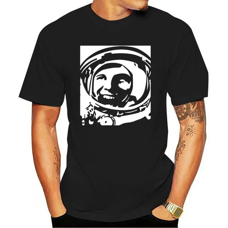 2019 Fashion Casual High Quality T-shirt Juri Gagarin T-Shirt