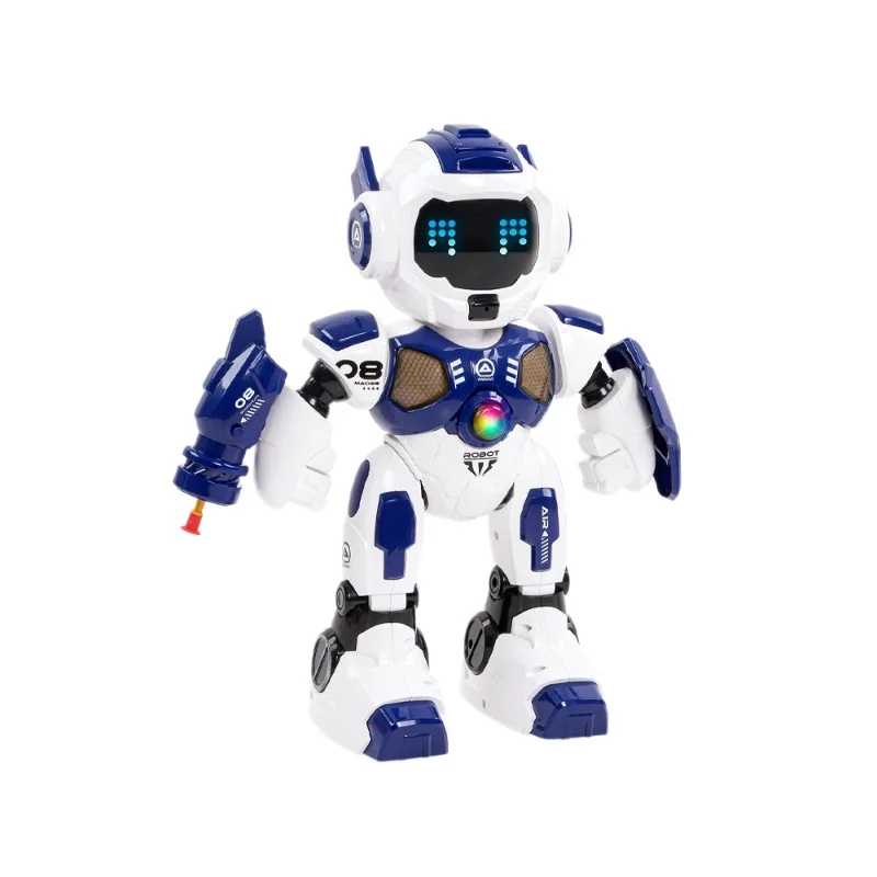 Juguete Genial, Coche de Juguete, Regalo Divertido - Perro Robot Inteligente con IA de 21 cm, Juguetes Electrónicos para Niños, Coches RC que Cantan y Bailan, Juguetes para Niños