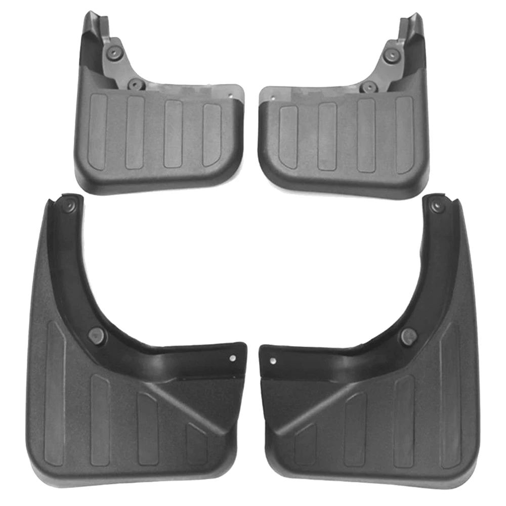 4Pcs Front Rear Splash Guards Mud Flaps Mudguards Fender Accessories for Mercedes Benz GLK X204 with Running Board